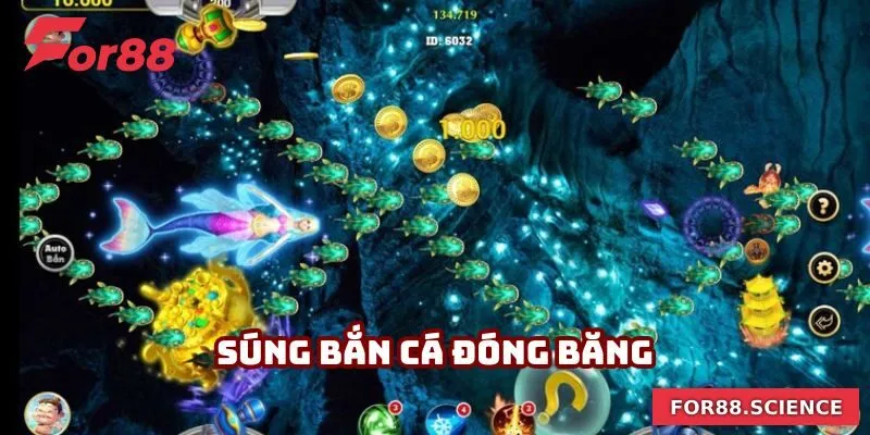 Súng Bắn Cá - Chia Sẻ Các Vũ Khí Hiện Đại Nhất 2025 2 Tính năng đóng băng giúp khách hàng dễ dàng tiêu diệt con mồi hơn